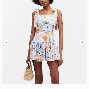 Madewell x Agua Bendita Joaquina Mini Dress NWT